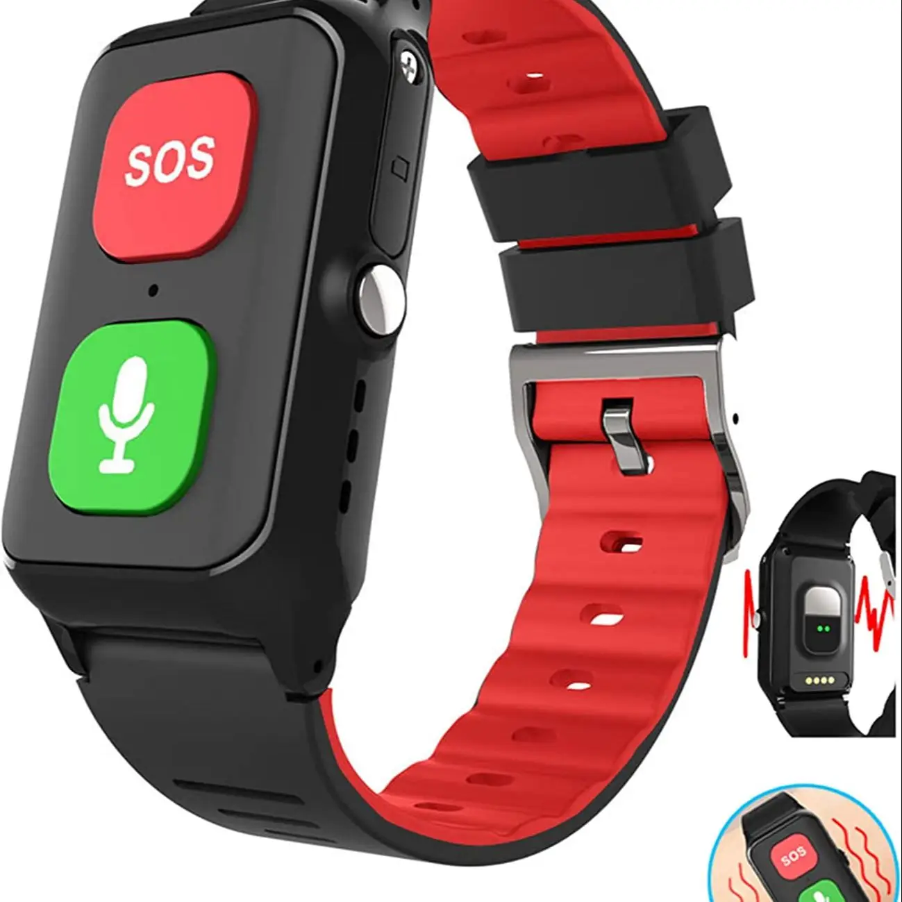 

Bracelet SmartWatch Positioning-tracker Blood Pressure Old-People Heart Rate Waterproof Fitness Tracker