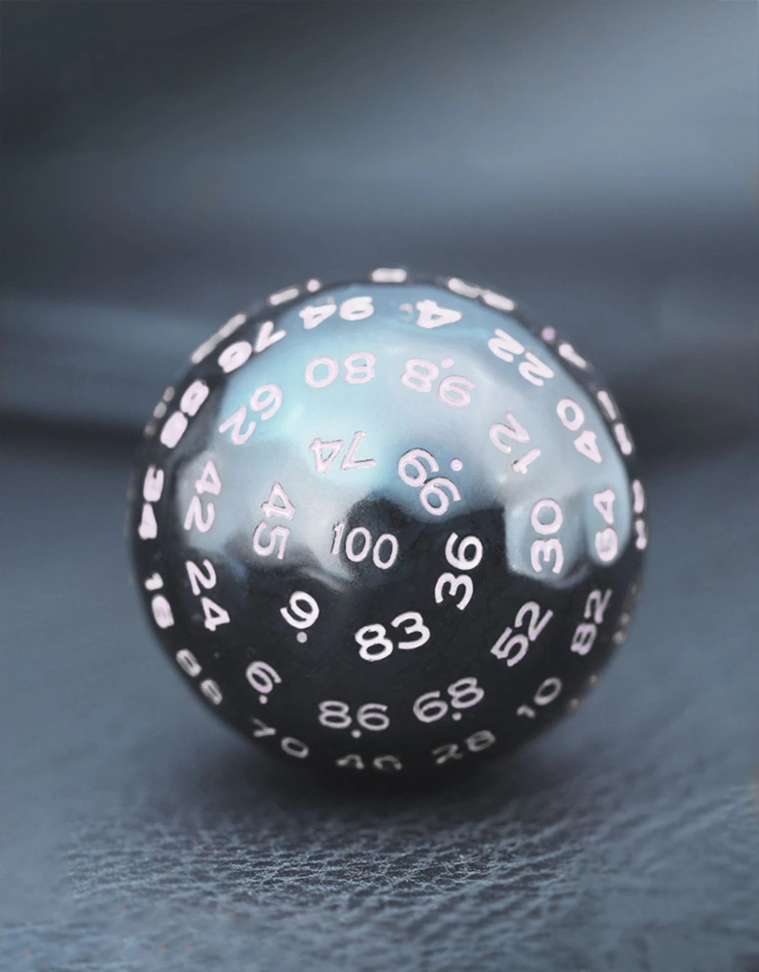 Черные сферические D100 игральные кости D &amp COC настольные игры DND РПГ