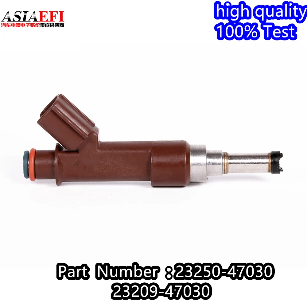 4 шт. высококачественная топливная форсунка OEM 23250-47030 23209-47030 для Toyota Corolla Camry Lexus NSP120