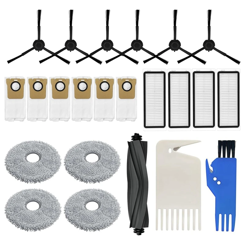 Для Dreame L20 Ultra/ L10S L10 Ultra основная боковая щетка Hepa-фильтр швабра тканевые мешки для