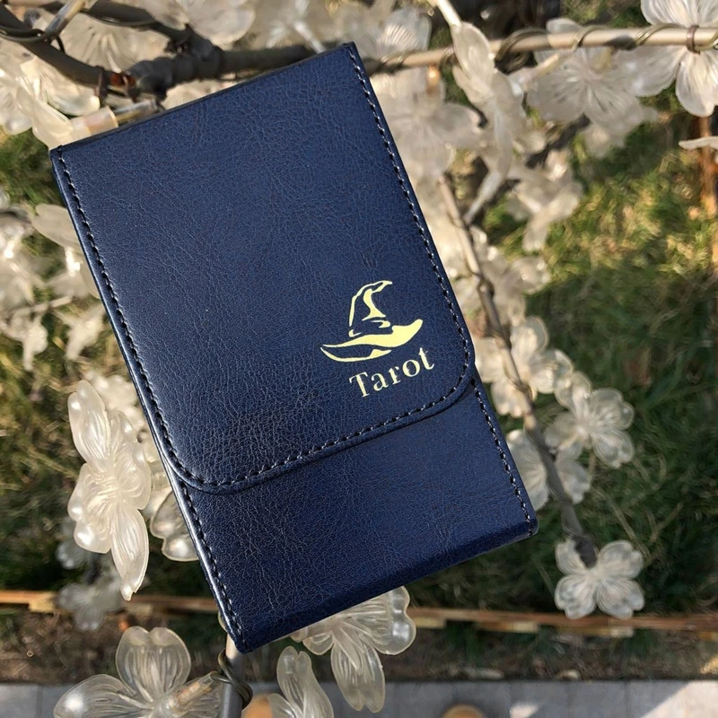 Футляр для карт памяти и Таро из искусственной кожи Tarot чехла контейнер коллекции