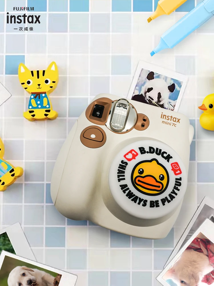 Силиконовый защитный чехол для объектива камеры Fuji Fujifilm Instax mini 7 + mini7s mini7c