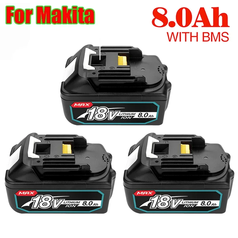 2024 Обновленный 18 В для Makita BL1860 BL1850B BL1850 BL1840 BL1830 BL1820 BL1815 LXT-400 Сменный литиевый