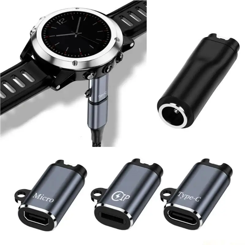 Фото Зарядный адаптер M5TD типа C/8Pin/5Pin/DC5521 для умных часов 7/6/5 №5