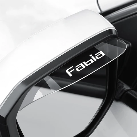 Для Skoda Fabia 1 2 3 MK1 MK2 MK3 6Y ac 6Y2 6Y3 6Y5 NJ NJ3 2022 прозрачные автомобильные аксессуары для зеркала заднего вида