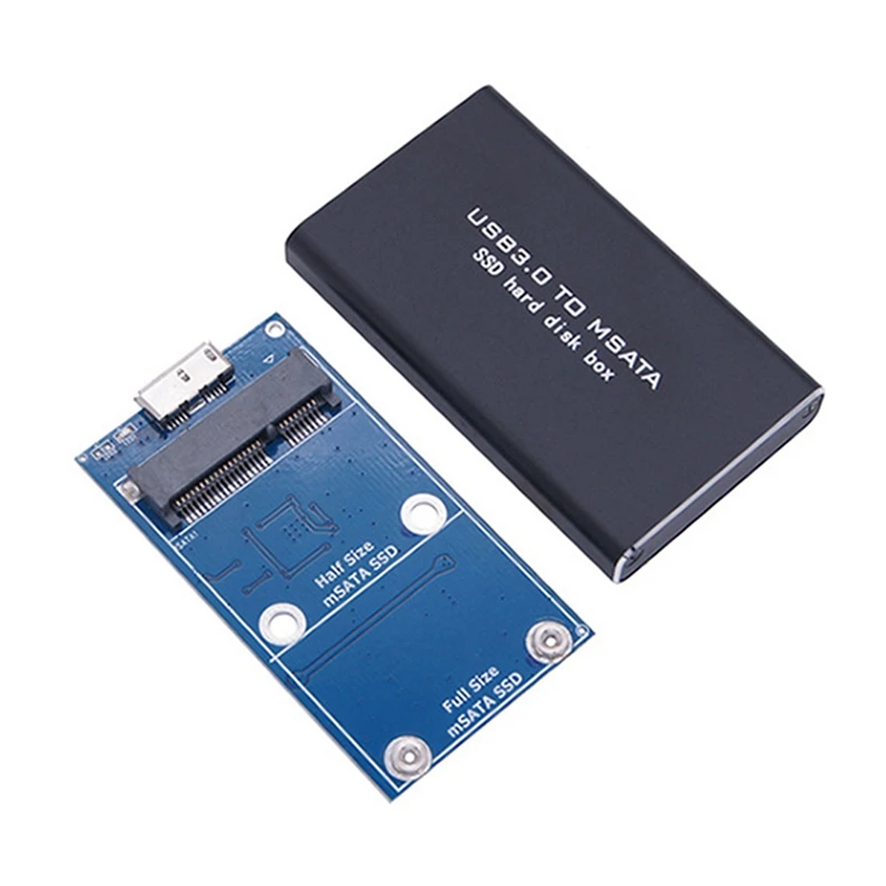 Корпус для внешнего жесткого диска 2 шт. MSATA на USB 3 0