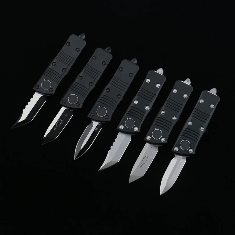 

Мини-ножи OTF, лезвие D2, ручка 6061-T6, фиксированный тактический нож, походный инструмент для повседневного использования, охоты, кухонный нож