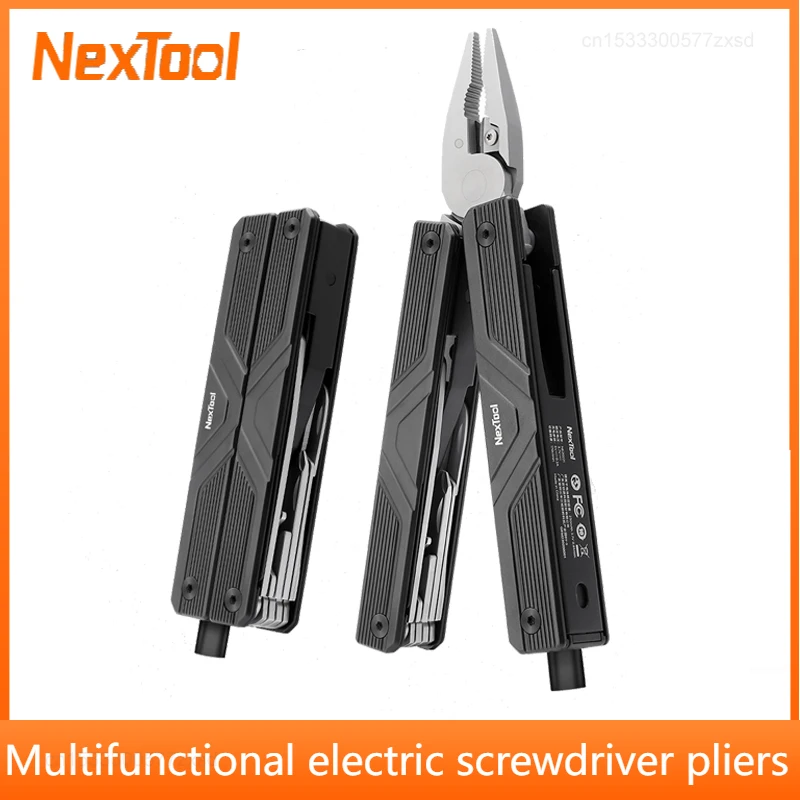 

Прецизионная аккумуляторная электрическая отвертка Xiaomi NexTool 13 в 1, многофункциональные плоскогубцы, ножницы, открывалка для бутылок, карманные многофункциональные инструменты