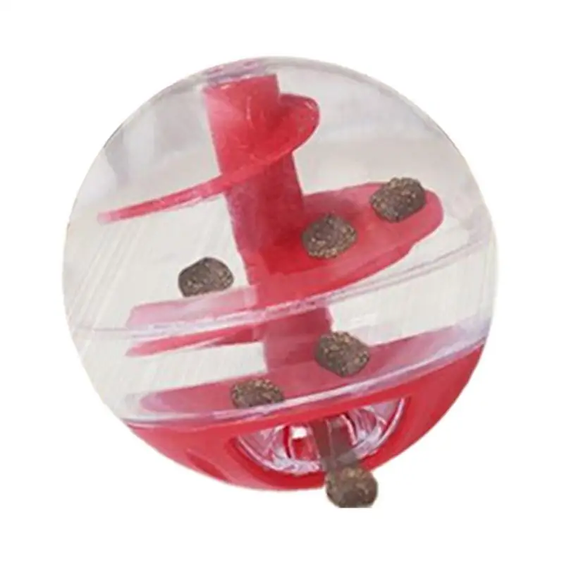 

Interactive Cat Food Feeder Ball Pet Toys tumblers Slow Feeder Cats Dogs Playing Toys Increase Pet IQ Treat Ball Cats Fun Bowl
