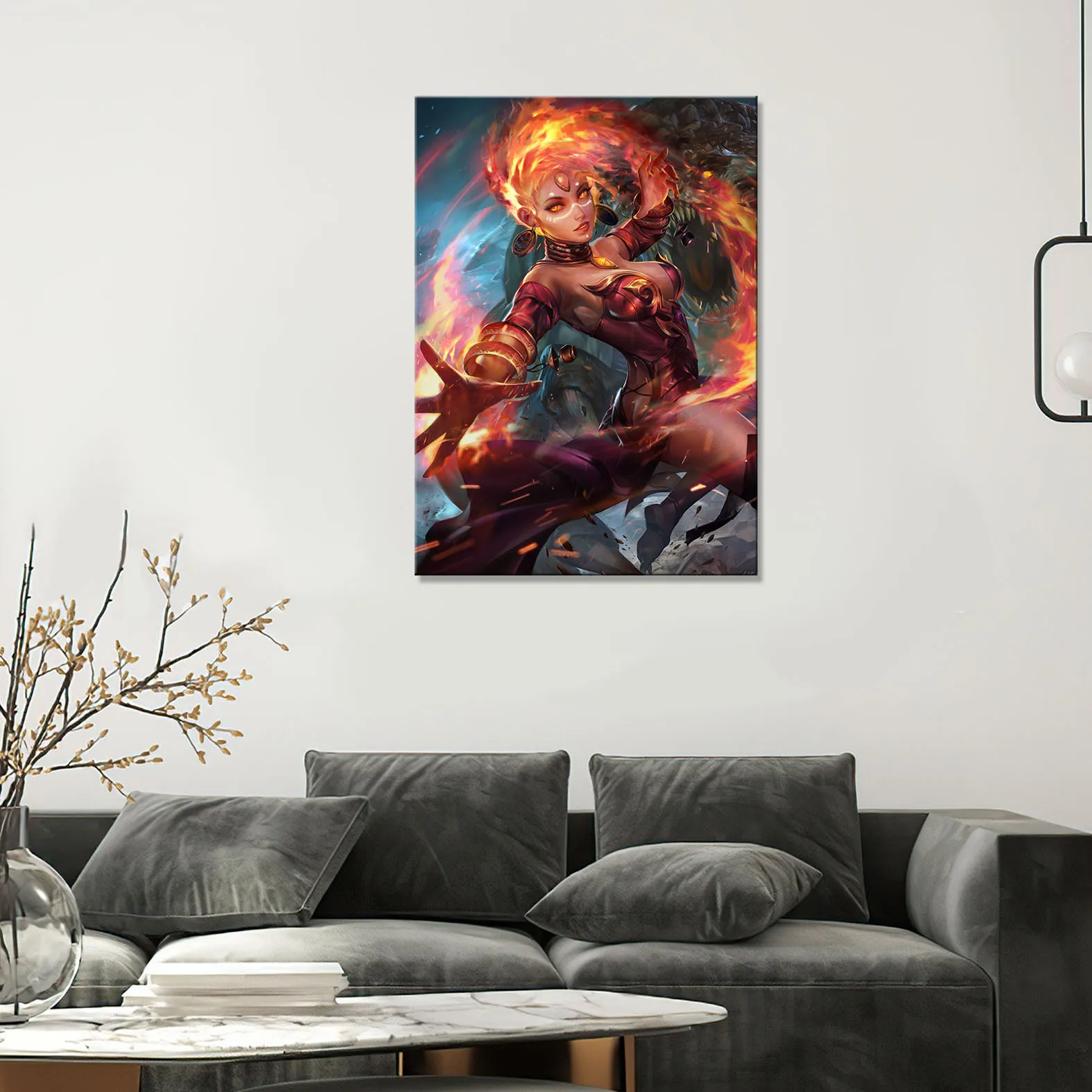 Картина лина дота2 огонь |