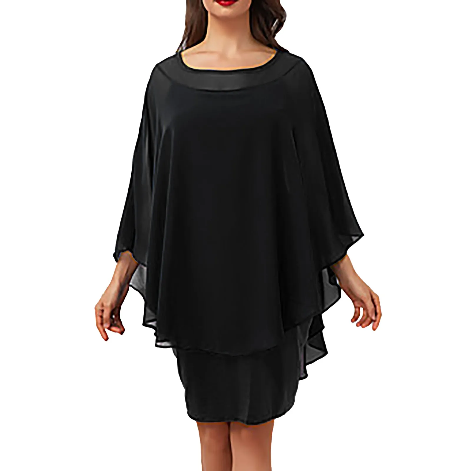 Платья для свадебного гостя модное готическое платье с длинными рукавами