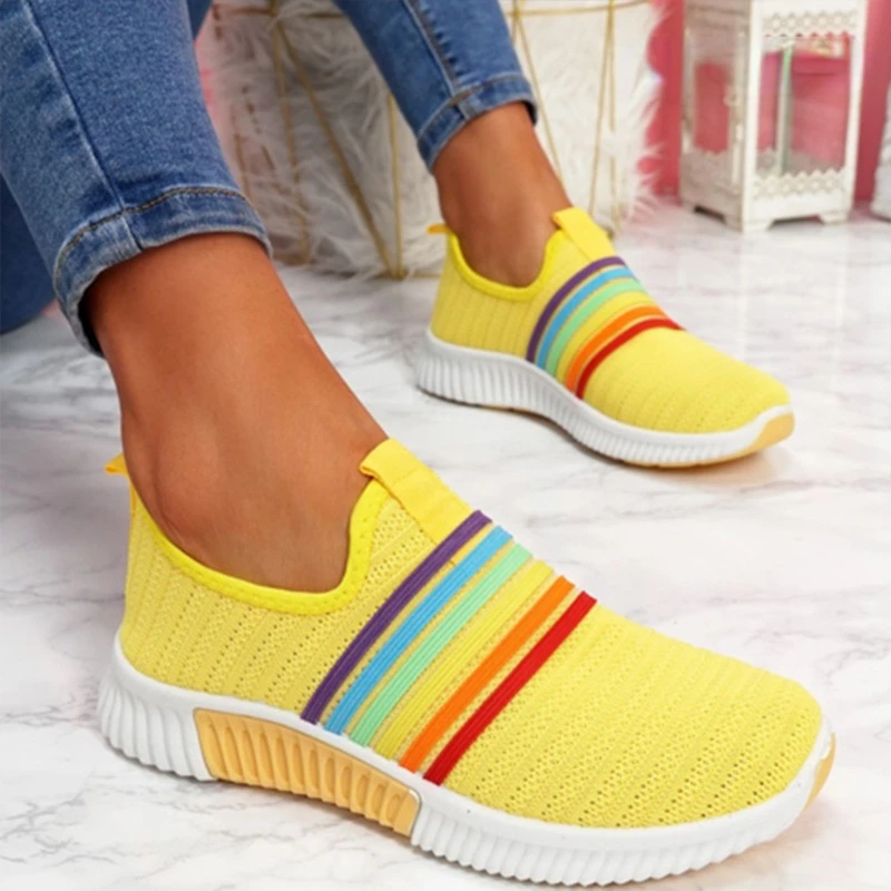 

Womens Sneakers Spring Ladies Flat Shoes Casual Women Vulcanized Women Summer Light Mesh Breathable Female Running Shoes