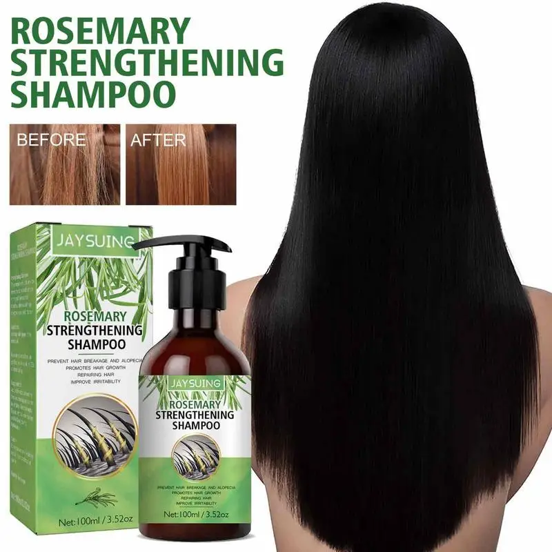 

Sdotter Hair Growth Shampoo 100ml Rosemary Straightening Extra Strength Volumizing Essence Anti Dandruff & Hairs Loss Scalp