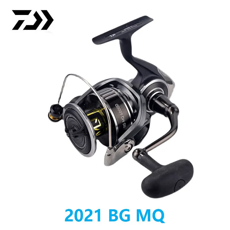 

Катушка для спиннинга DAIWA BG MQ 3000D-XH, металлическая шпуля с алюминиевым корпусом, жесткая, 10-20 кг, 6 + 1 шарикоподшипников, для джиггинга, 2021