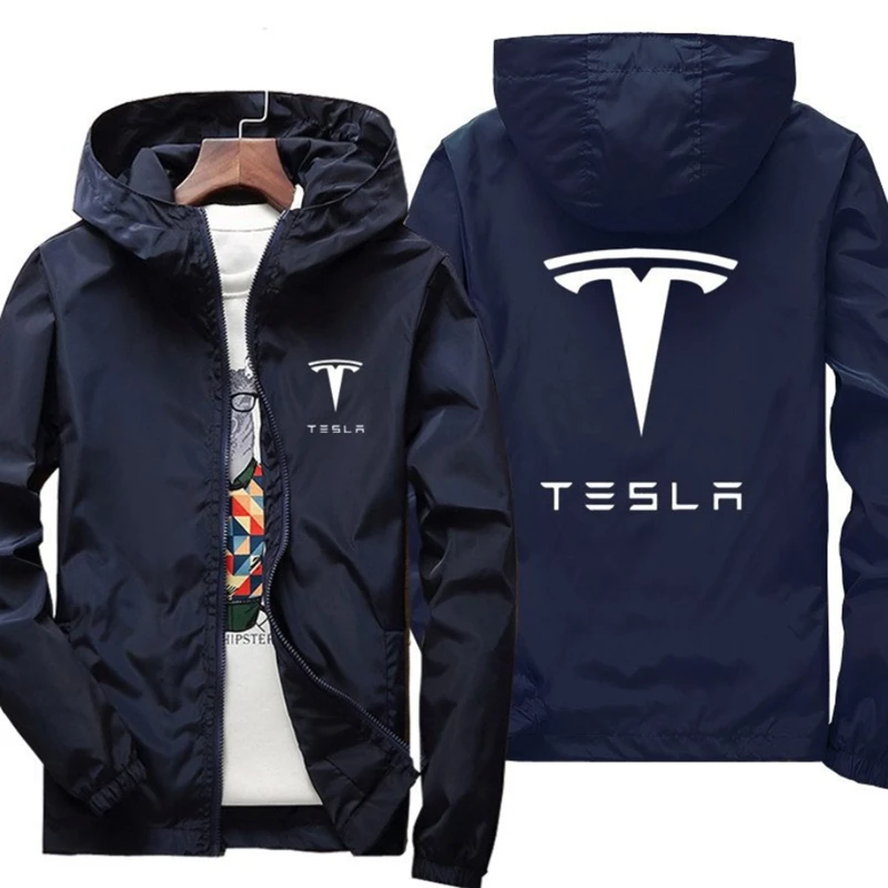 

Демисезонные мужские куртки Tesla, Повседневная Толстовка, Высококачественная Хлопковая мужская толстовка на молнии