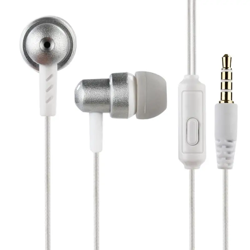 

3.5mm Direct Plug-In Wired Earphone Gaming In-Ear Gaming Headset Answer Call And End Call Button Design Hot Sale Wholesale