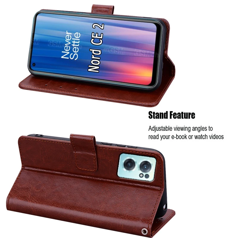case for oneplus nord ce 2 cover magnetic card wallet leather flip protective phone etui book for oneplus nord ce 2 case hoesje free global shipping