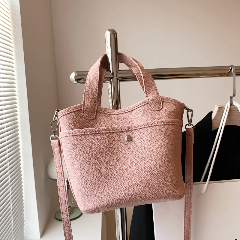 

Korean Version Messenger Bag Women's All-match Handbag 2022 New Simple Tote Bag Fashion Shoulder Bag
