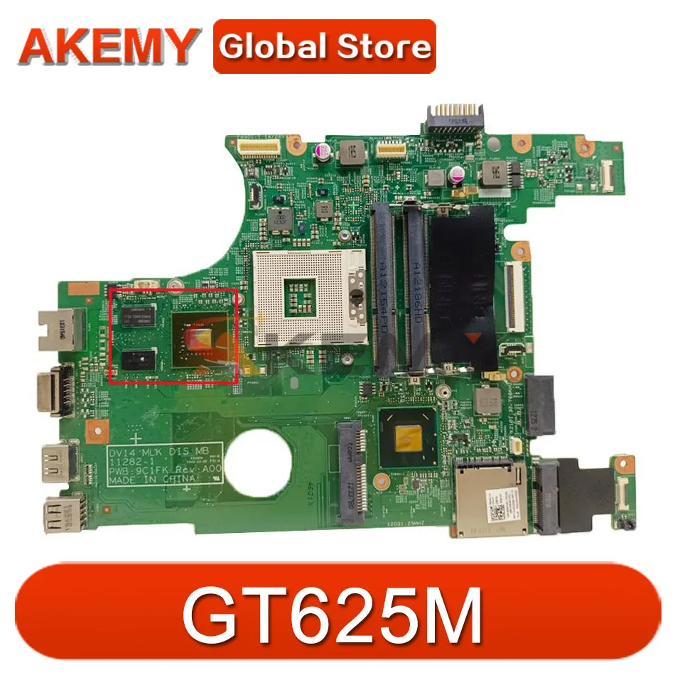 

Original Laptop motherboard For DELL Inspiron 2420 3420 Mainboard GT625M CN-0P7RC5 0P7RC5 11282-1 SLJ8F N13M-GS-S-A2