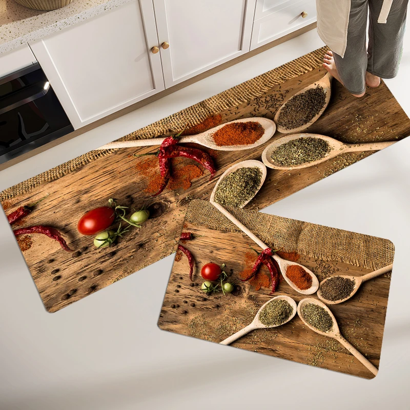 Пряности для кухни ковер нескользящий коврик ног дома гостиной спальни входной