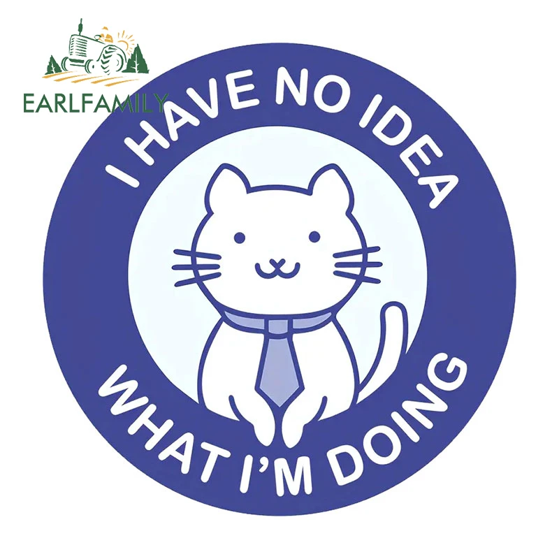 

EARLFAMILY 13 см X 13 см для меня не знаю, что я делаю, искусственные водонепроницаемые переводки, творческие Фотообои