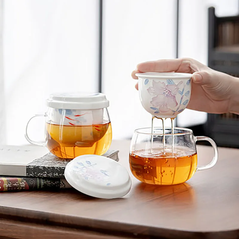 

Креативные Стеклянные термостойкие чашки