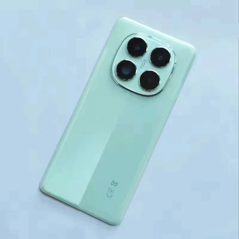 Фото Заднее стекло крышки батарейного отсека для Xiaomi Redmi Note 14 Pro 5G, задний корпус панели с запасными частями для объектива камеры №3