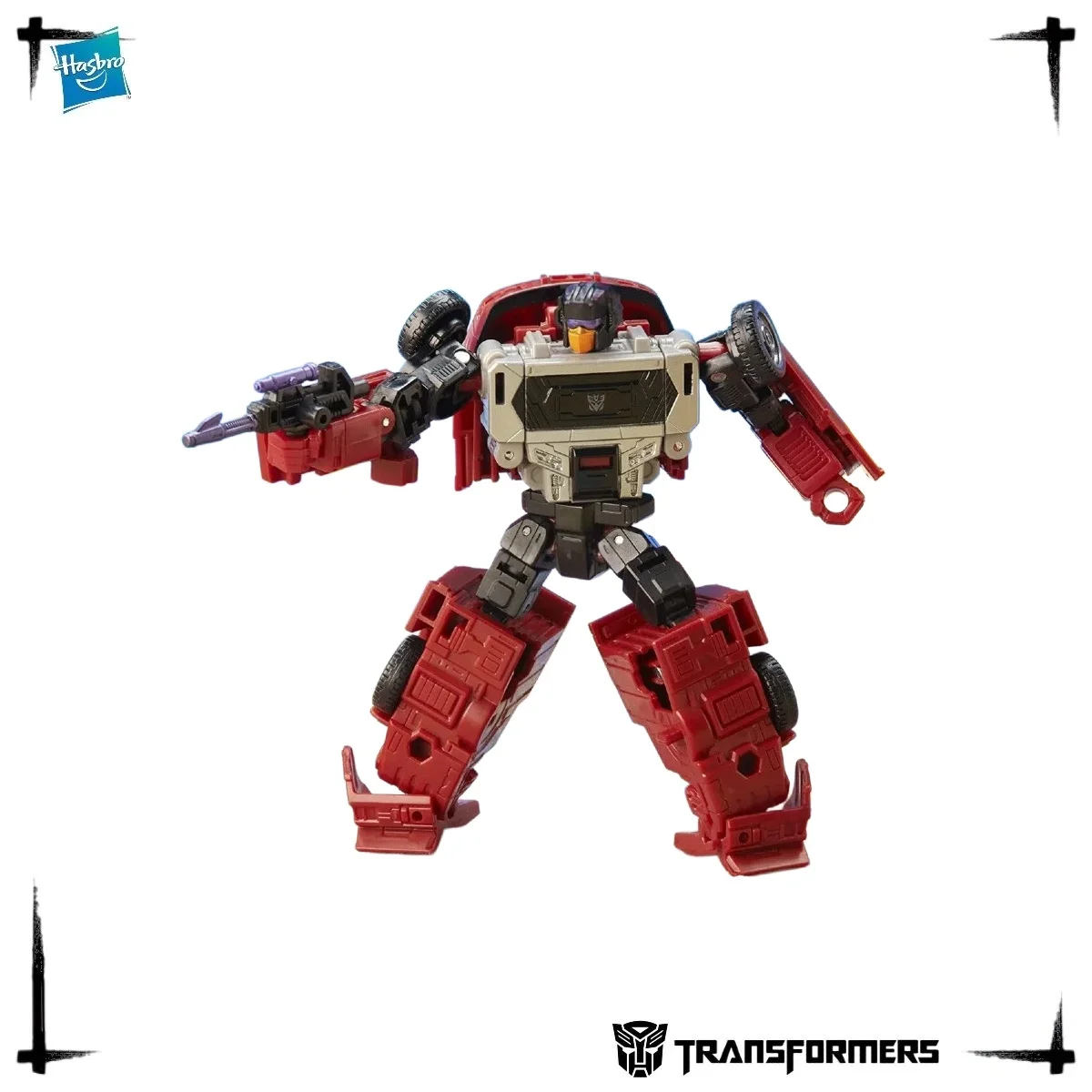 Фото Фигурка робота-трансформера Hasbro Transformers Legacy Deluxe Class Stunticons Dead End Menasor Combiner Sports Car №5