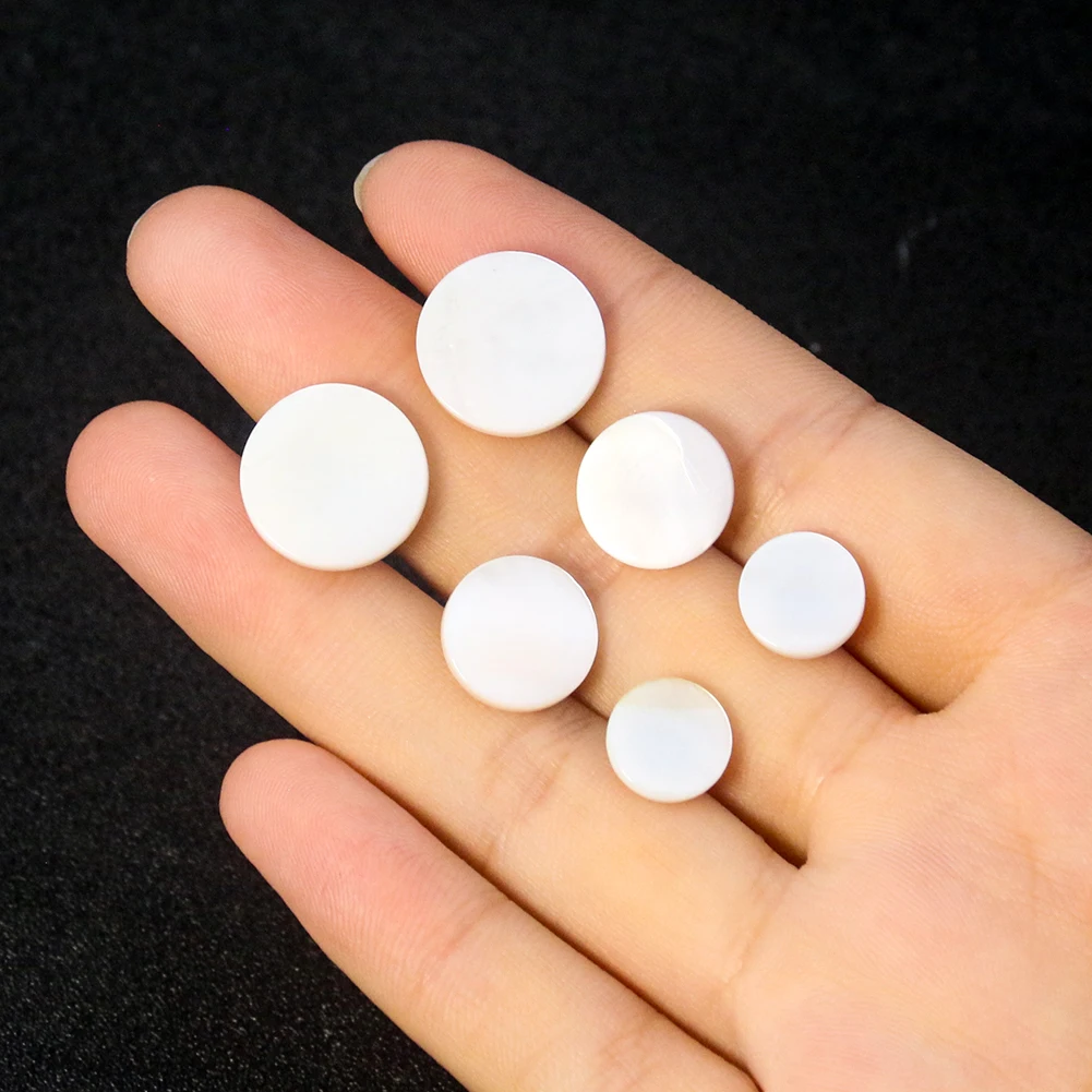 

5 шт. натуральные пресноводные маленькие белые круглые пуговицы с хвостовиком для шитья рукоделия скрапбукинга рубашки украшение одежды