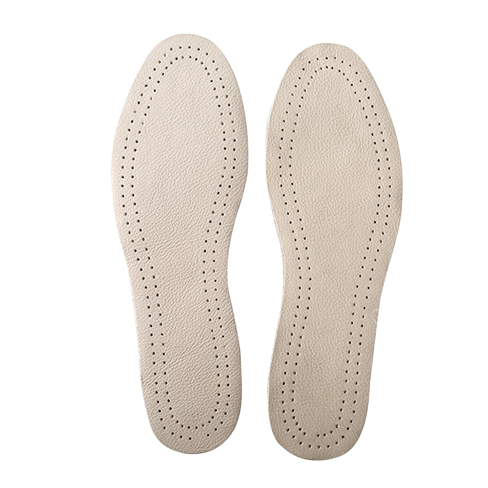 

Replacement Deodorize Outdoor Sports Shoe Pad Leather Cushion Insoles Boots Insert