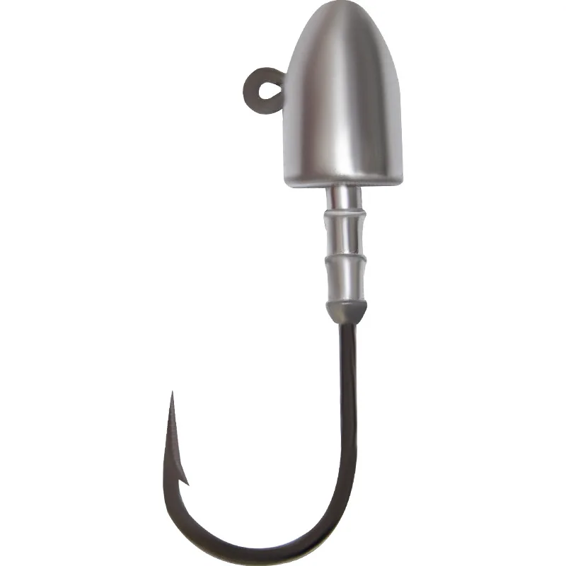 

Sea Fishing Saltwater Mustad Hook Bullet Jig Head Jighead Fishing Lures Hook