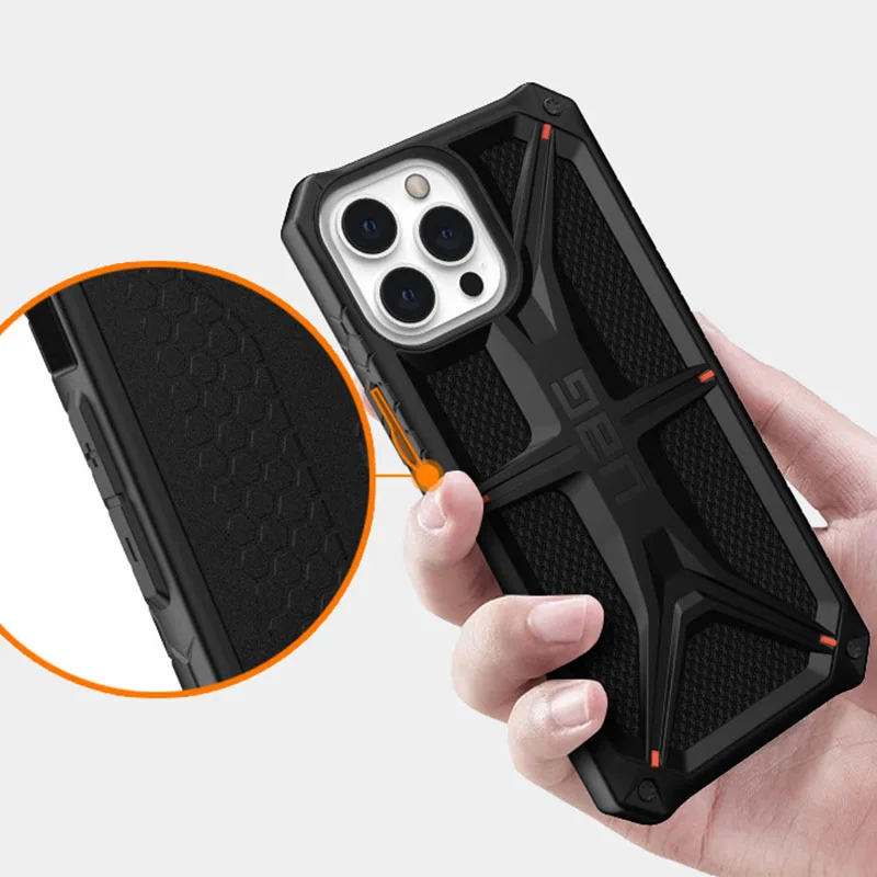 Сверхмощный противоударный чехол UAG Kevlar для Apple iPhone 13 12 Pro Max iPhone13 гибридный