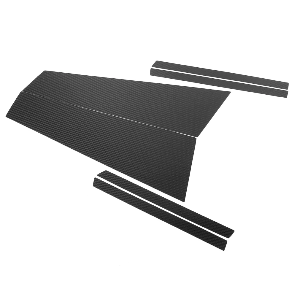 6 шт./комплект накладки на автомобильные окна BMW 5GT F07 5 Series Gran Туризм 2012 2013 2014 2015 2016