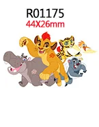 

10pcs/lot DIY Decoration Lion King Cartoon character Resin Flat Back for Hair Bows Planar Crafts