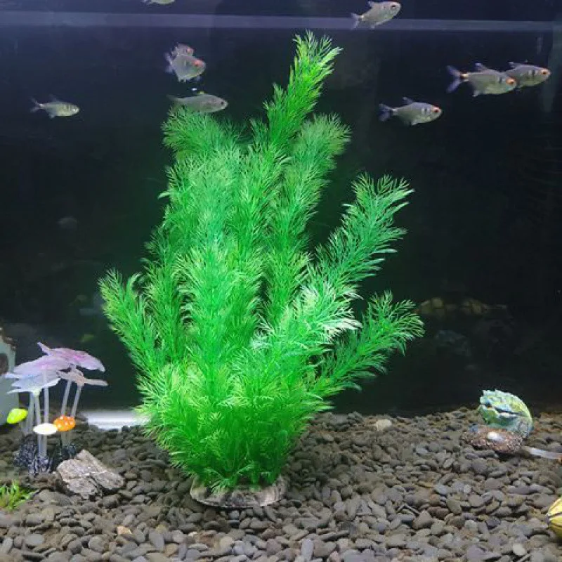 Аквариум моделирование растения пейзаж украшения аквариум трава зеленый бархат