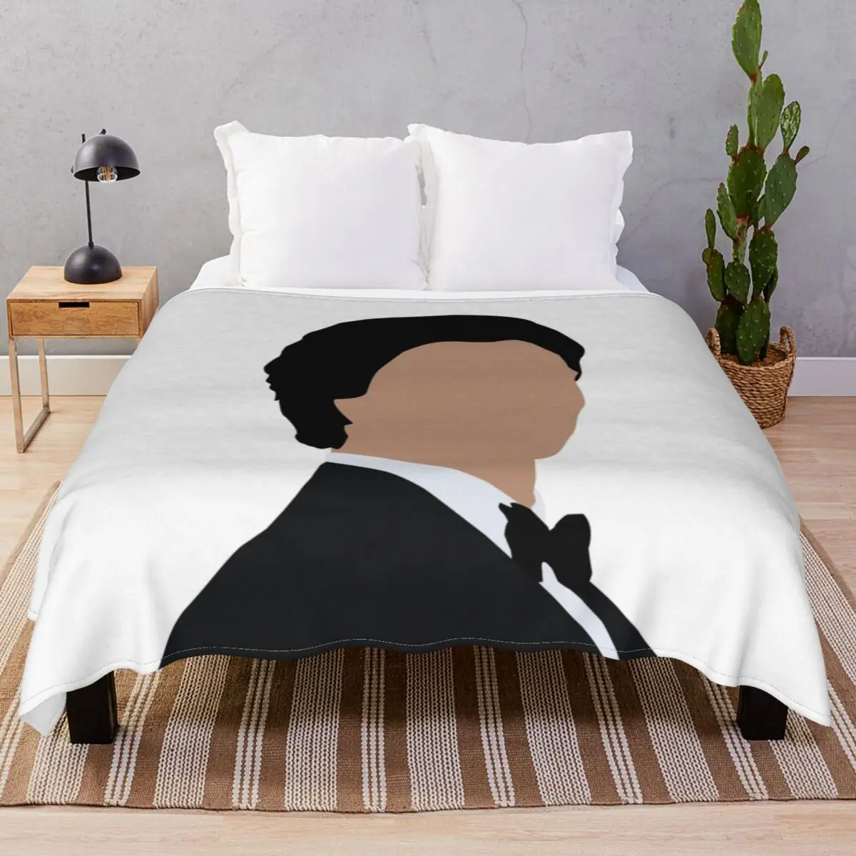 Damon Salvatore Blankets Fleece Spring/Autumn Ultra-Soft Throw Blanket for Bed Sofa Travel Office