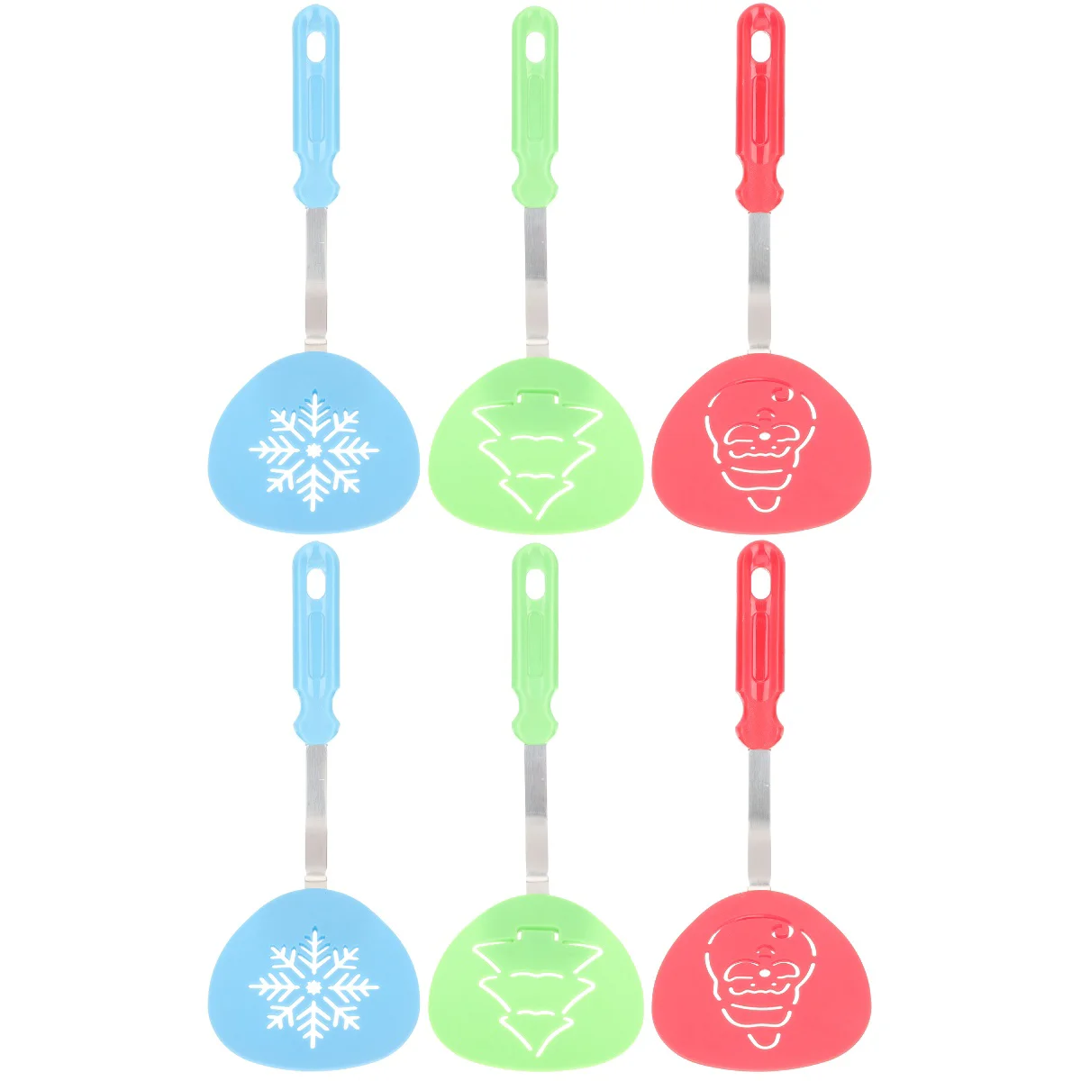 

Spatula Christmas Turner Cooking Kitchenspatulas Cookware Silicone Mini Utensils Cookie Spoon Convenient Cook Supplies Wok Set