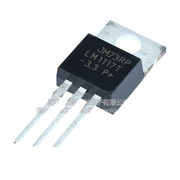 

New original LM1117T-3.3 LM1117-3.3 3.3V in-line TO-220 linear/regulator chip