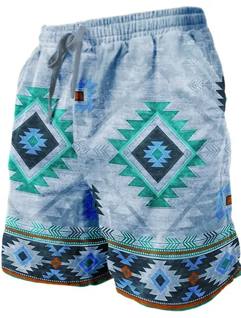 Новинка 2024, мужские пляжные брюки, шорты с 3D принтом компаса, мужские летние дышащие шорты, уличные шорты для фитнеса, мужские Ropa Hombre (art.: 3920cb2a98978) - 3920cb2a98978