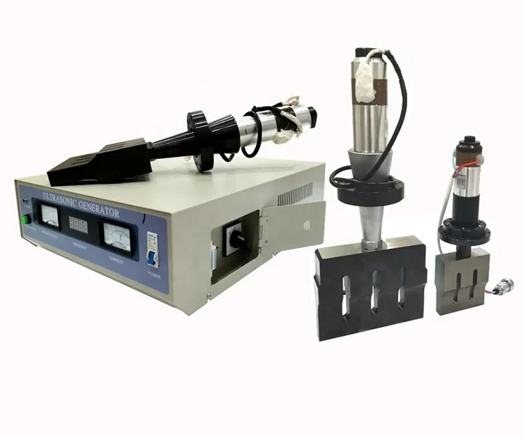 Ear Loop Welding Machine Welding Transducer Prices 20khz 2000w Ultrasonic Welding Generator Transducer Horn