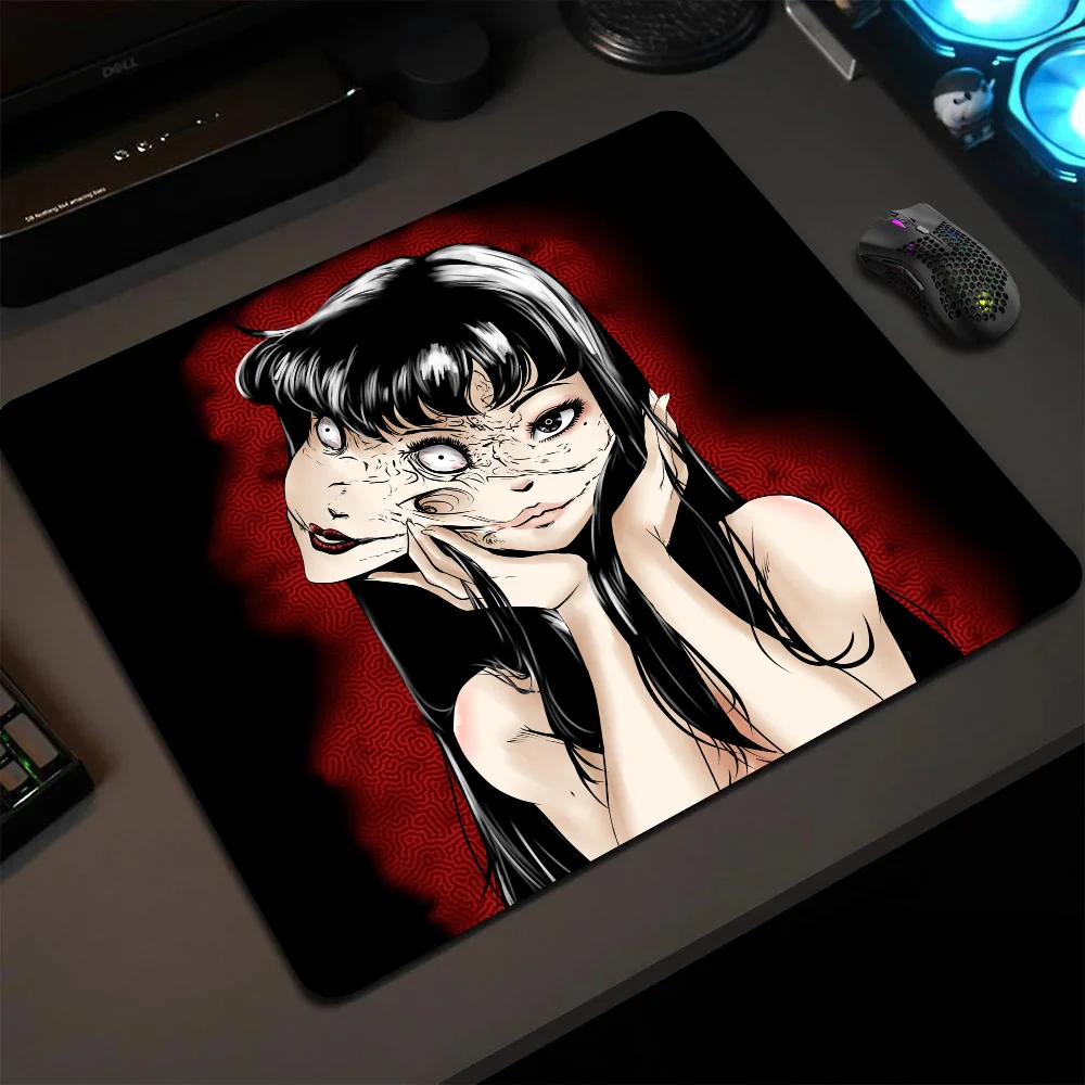 Коврик для мыши с рисунком аниме Tomie Junji Ito маленький коврик местом геймеров