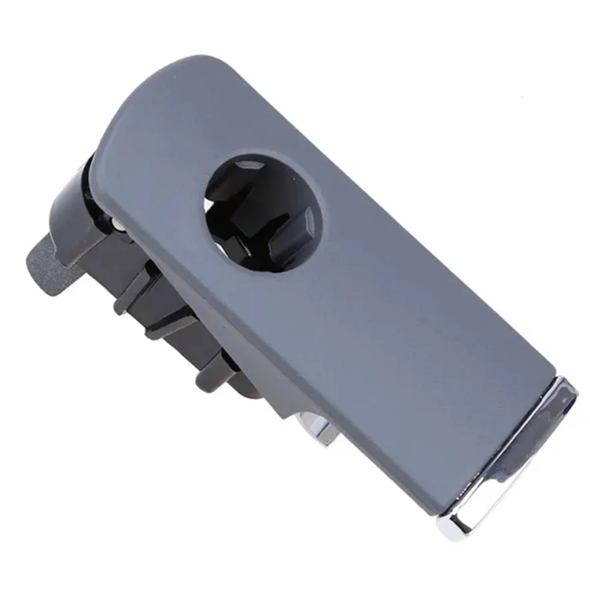 Автомобильная левосторонняя ручка серый цвет Задняя с отверстием для Audi A4 8E B6/B7