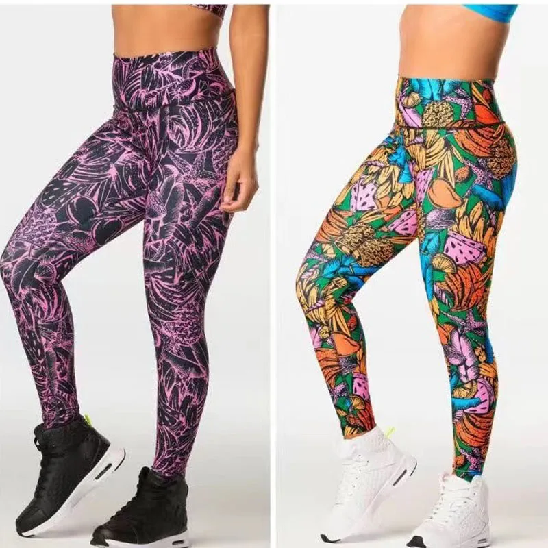 

Zumba спортивные йога Танцы быстросохнущие Стрейчевые леггинсы