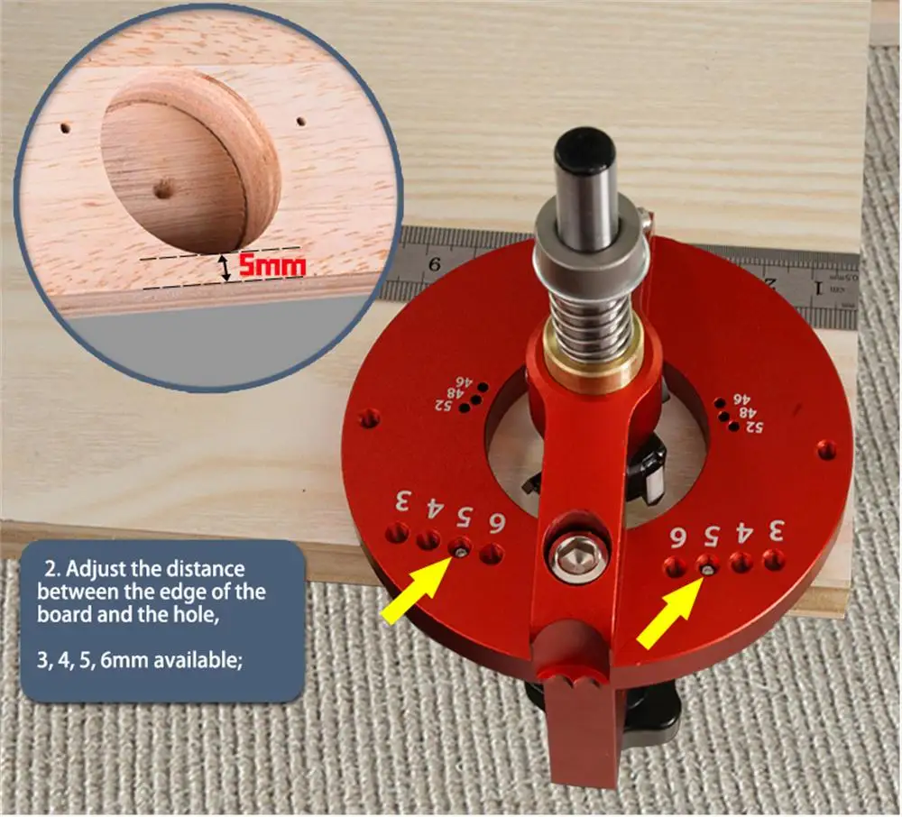 Направляющая для сверления отверстий O50 многофункциональный инструмент