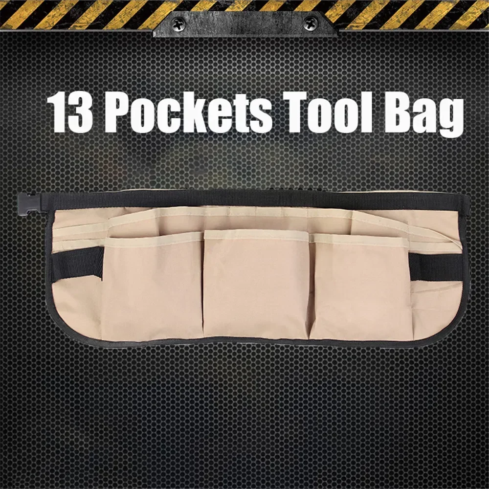 

Поясная Сумка из ткани Оксфорд, водонепроницаемый портативный органайзер для инструментов, многофункциональный держатель для инструментов электрика