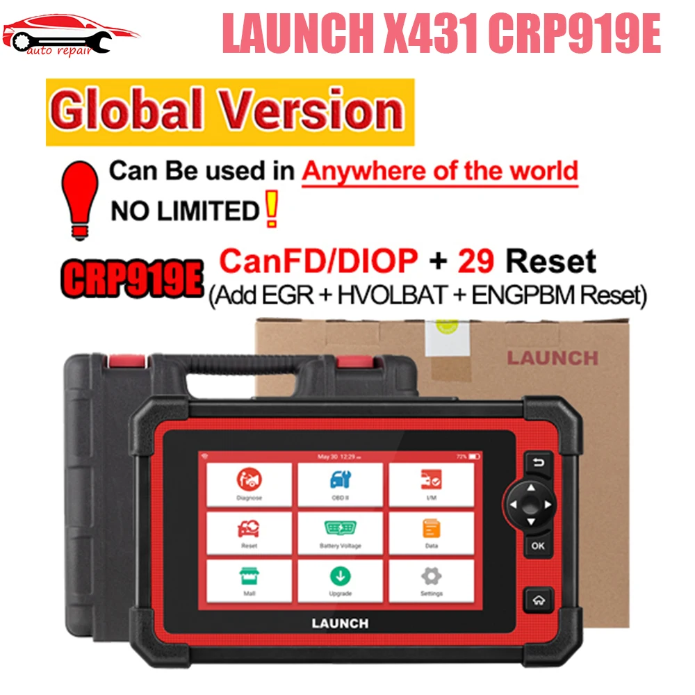 LAUNCH X431 CRP919E CANFD DIOP ΠΏΠΎΠ»Π½Π°Ρ ΡΠΈΡΡΠ΅ΠΌΠ° OBD-ΡΠΊΠ°Π½Π΅Ρ Π΄Π²ΡΠ½Π°ΠΏΡΠ°Π²Π»Π΅Π½Π½ΡΠΉ ΡΠΊΠ°Π½Π΅Ρ Ρ AF TPMS IMMO 29 ΡΠ΅ΡΠ²ΠΈΡ OBD2 ΡΠΊΠ°Π½Π΅Ρ LAUNCH X431 CRP919E CANFD DIOP ΠΏΠΎΠ»Π½Π°Ρ ΡΠΈΡΡΠ΅ΠΌΠ° OBD-ΡΠΊΠ°Π½Π΅Ρ Π΄Π²ΡΠ½Π°ΠΏΡΠ°Π²Π»Π΅Π½Π½ΡΠΉ ΡΠΊΠ°Π½Π΅Ρ Ρ AF TPMS IMMO 29 ΡΠ΅ΡΠ²ΠΈΡ OBD2 ΡΠΊΠ°Π½Π΅Ρ
