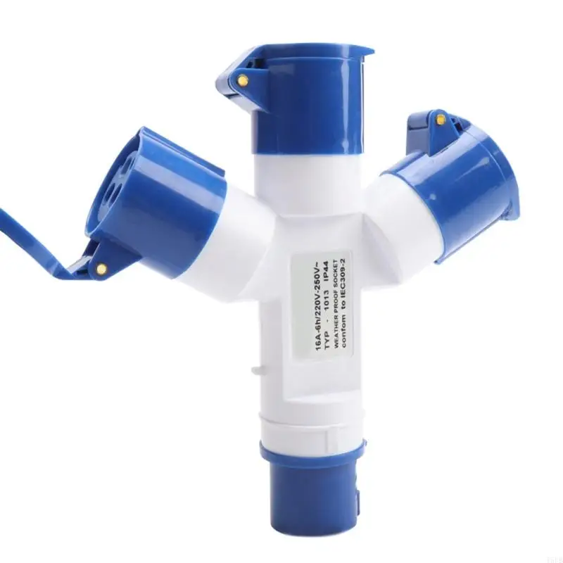 T5UB Электрический крюк 2/3-ходовой разветвитель караваны палатки лодки 220 В 16 А