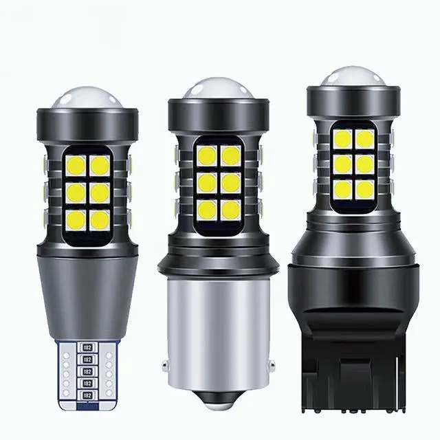 Фото Светодиоды T15 T20 1156 1157 3030 27SMD для задних фонарей, стоп-сигналов и указателей поворота №1