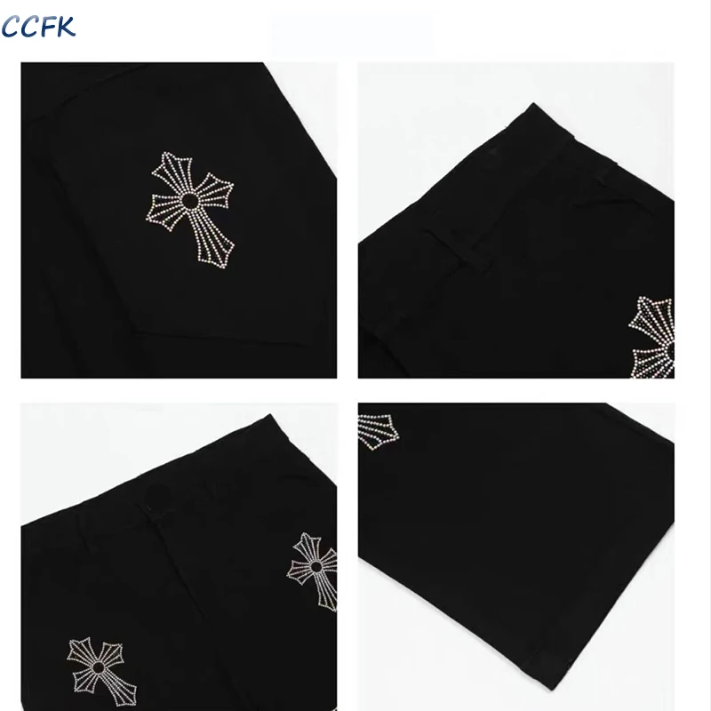 Брюки женские и мужские прямые в стиле хип-хоп |