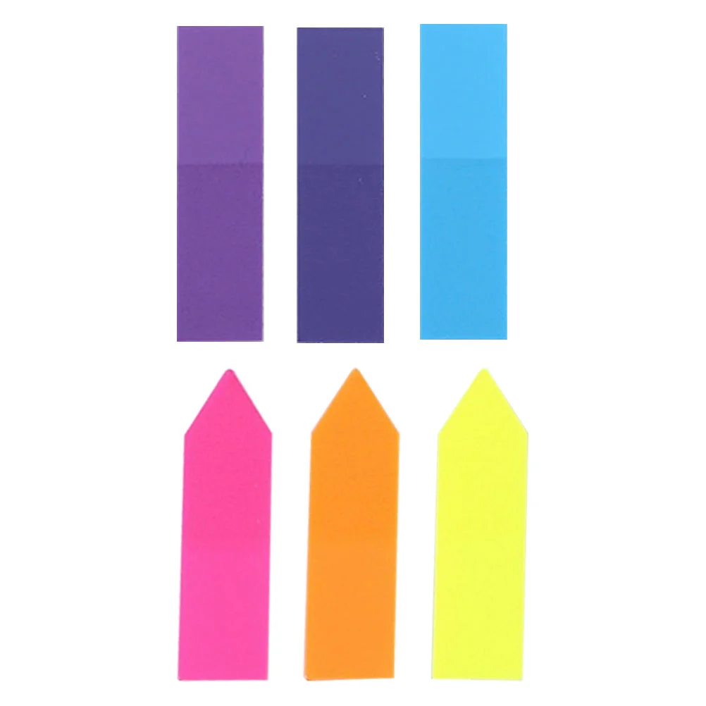 

6pcs Note Annotation Memo Pads Sticky Pads Self-stick Notepads Sticky Memo Pads